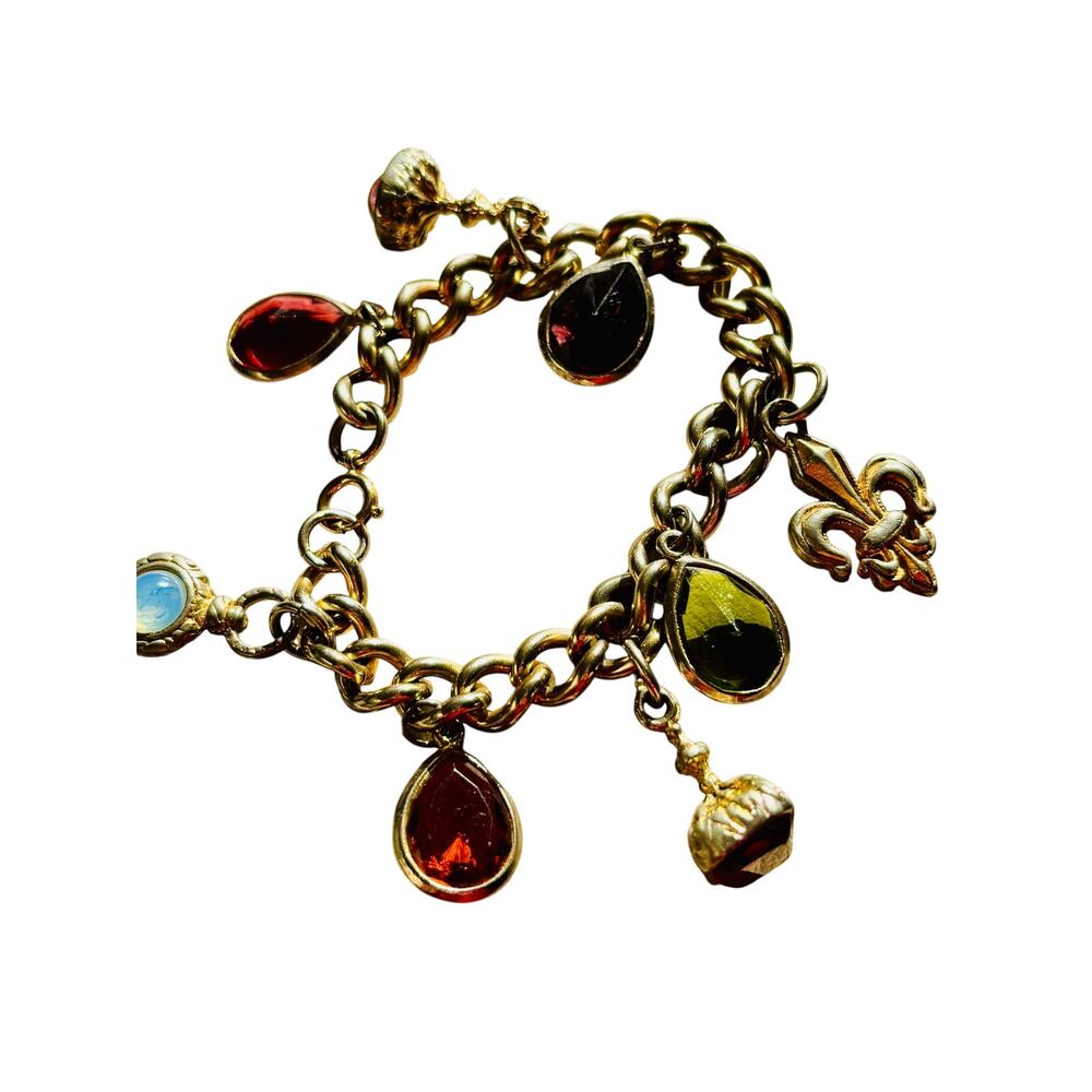 1960's Vintage New Orleans Marti Gras Bracelet - Aristocratic Charms